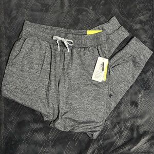 Heathered grey joggers